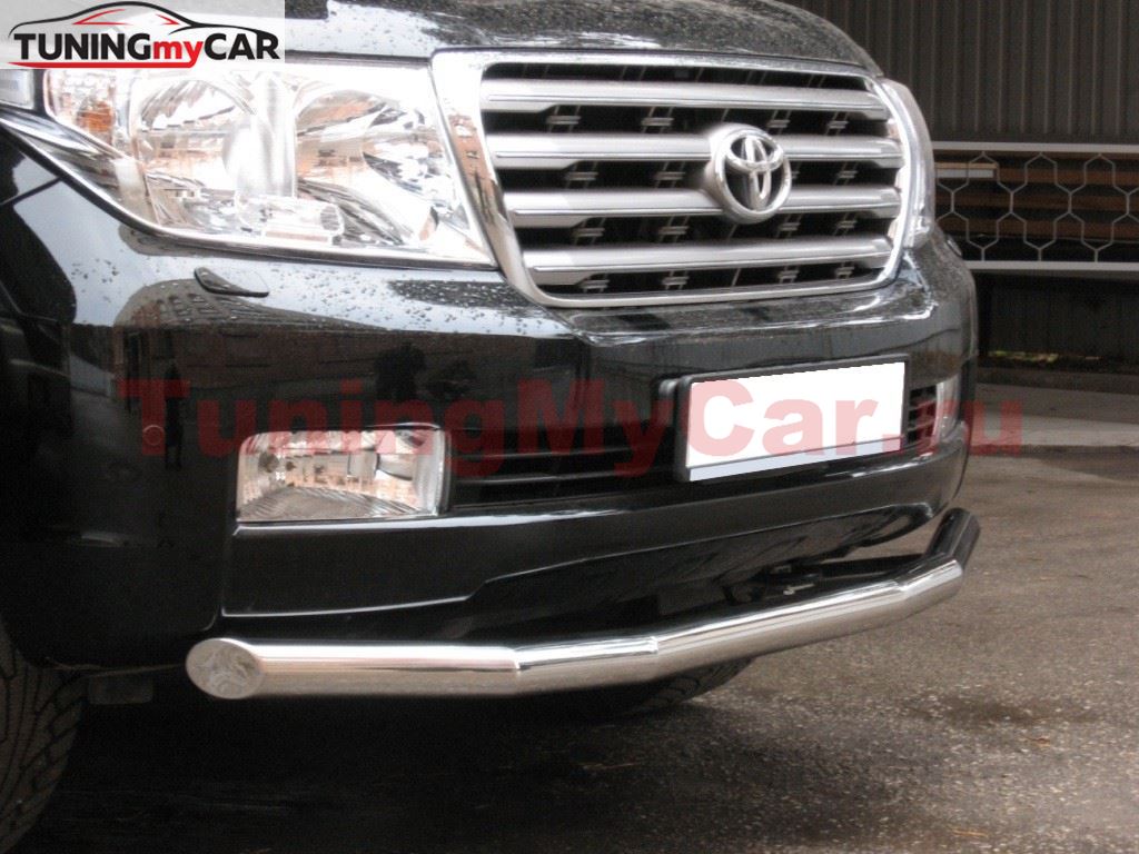 Защита переднего бампера D76 для Toyota Land Cruiser 200 2007-2011
