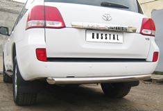 Защита заднего бампера D76 для Toyota Land Cruiser 200 2007-2011