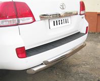 Защита заднего бампера D76/63 для Toyota Land Cruiser 200 2007-2011