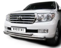 Защита переднего бампера D63\63\63 для Toyota Land Cruiser 200 2007-2011