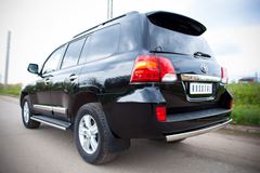 Пороги труба D42 для Toyota Land Cruiser 200 2012-2015