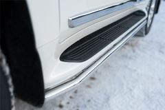 Защита порогов D42 для Toyota Land Cruiser 200 2015-