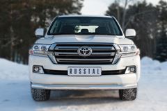 Защита переднего бампера D76 (секции) (кроме EXECUTIVE) для Toyota Land Cruiser 200 2015-