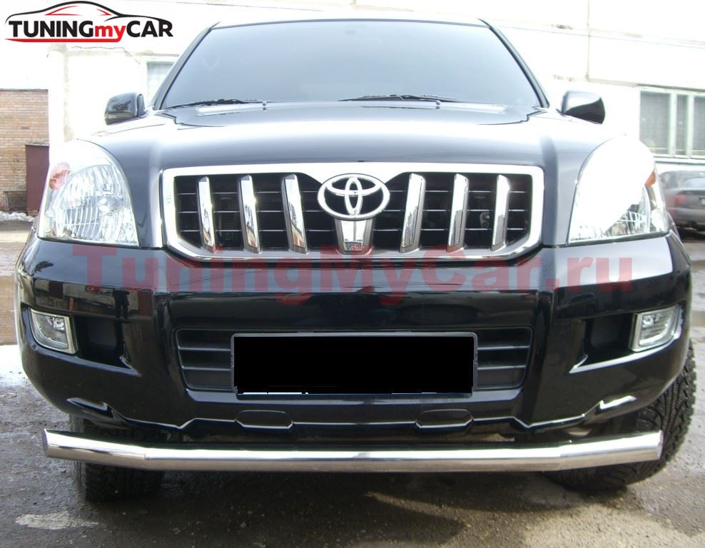 Защита переднего бампера D76 для Toyota LС Prado 120 2002-2009