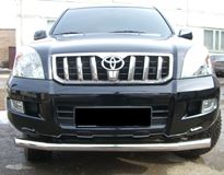 Защита переднего бампера D76 для Toyota LС Prado 120 2002-2009