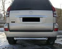 Защита заднего бампера D76 для Toyota LС Prado 120 2002-2009