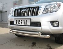 Защита переднего бампера D76/63 для Toyota LC Prado 150 2009-2012