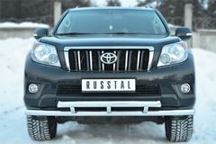 Защита переднего бампера D63 (секции) D63 (секции) декор дуга для Toyota LC Prado 150 2009-2012