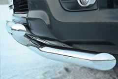 Защита переднего бампера D63 (секции) D63 (секции) декор дуга для Toyota LC Prado 150 2009-2012