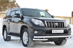 Защита переднего бампера D63 (секции) D63 (уголки) для Toyota LC Prado 150 2009-2012