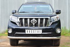 Защита переднего бампера D76 (секции) для Toyota LC Prado 150 2014-