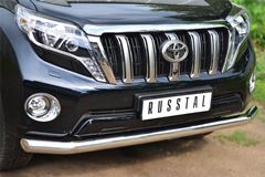 Защита переднего бампера D76 (секции) для Toyota LC Prado 150 2014-
