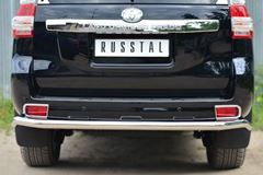 Защита заднего бампера D63 (секции) для Toyota LC Prado 150 2014-