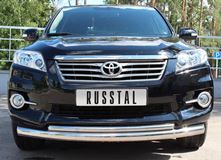 Защита переднего бампера D76/42 для Toyota Rav4 2010-2012