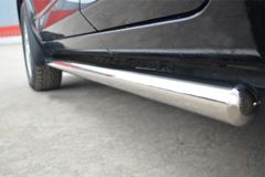 Пороги труба D63 (вариант 3) для Toyota Rav4 2010-2012