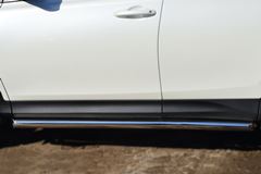 Защита порогов D63 (вариант 1) для Toyota Rav4 2013-2015