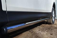Защита порогов D63 (вариант 2) для Toyota Rav4 2013-2015