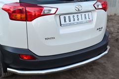 Защита заднего бампера D63 (секции) для Toyota Rav4 2013-2015