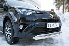 Защита переднего бампера D63 (дуга) для Toyota Rav4 2015-