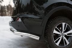 Защита заднего бампера D63 (секции) для Toyota Rav4 2015-