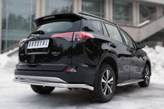 Защита заднего бампера D63 (секции) для Toyota Rav4 2015-