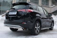 Защита заднего бампера D63 (дуга) для Toyota Rav4 2015-