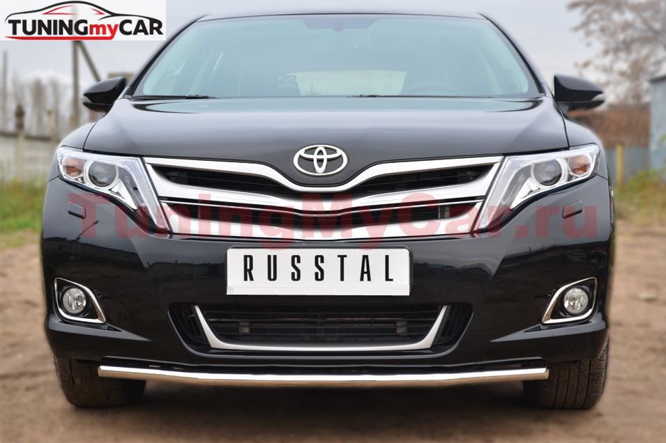 Защита переднего бампера D42 (секции) для Toyota Venza 2013-