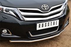 Защита переднего бампера D42 (секции) для Toyota Venza 2013-