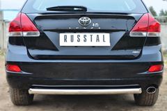 Защита заднего бампера D63 (дуга) для Toyota Venza 2013-