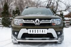 Защита переднего бампера D63 (дуга) для Renault Duster 2015-