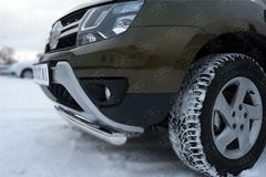 Защита переднего бампера D63 (дуга) для Renault Duster 2015-