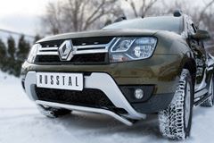 Защита переднего бампера D42 (волна) для Renault Duster 2015-