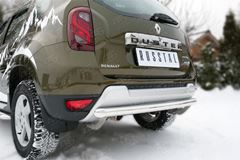 Защита заднего бампера D63 (дуга) для Renault Duster 2015-