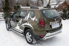 Защита заднего бампера D63 (дуга) для Renault Duster 2015-