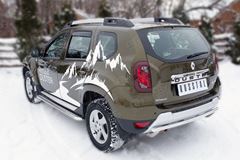 Защита заднего бампера D42 (дуга) для Renault Duster 2015-