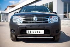 Защита переднего бампера D42 (дуга) для Renault Duster 4x2 2011-