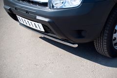 Защита переднего бампера D42 (дуга) для Renault Duster 4x2 2011-
