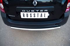 Защита заднего бампера D63 (дуга) для Renault Duster 4x2 2011-