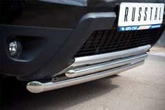 Защита переднего бампера D63/42 для Renault Duster 4x4 2011-