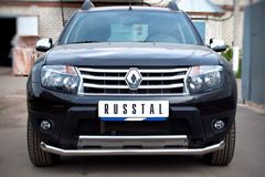 Защита переднего бампера D63L для Renault Duster 4x4 2011-