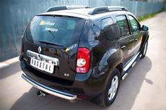 Защита заднего бампера D63 (дуга) для Renault Duster 4x4 2011-