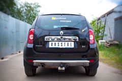 Защита заднего бампера D42 (дуга) для Renault Duster 4x4 2011-
