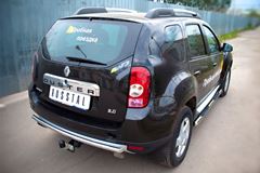 Защита заднего бампера D42 (дуга) для Renault Duster 4x4 2011-