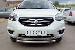 Защита переднего бампера D76 (дуга) для Renault Koleos 2012-