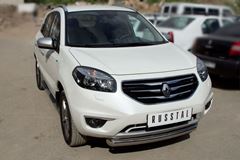 Защита переднего бампера D76 (дуга) для Renault Koleos 2012-