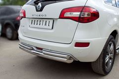 Защита заднего бампера D76/42 для Renault Koleos 2012-