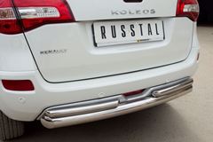 Защита заднего бампера D76/42 для Renault Koleos 2012-