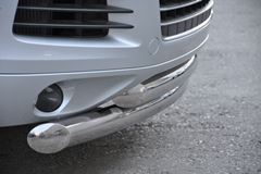 Защита переднего бампера D76/63 для Volkswagen Touareg 2010-2013