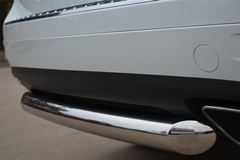 Защита заднего бампера D76 (дуга) для Volkswagen Touareg 2010-2013