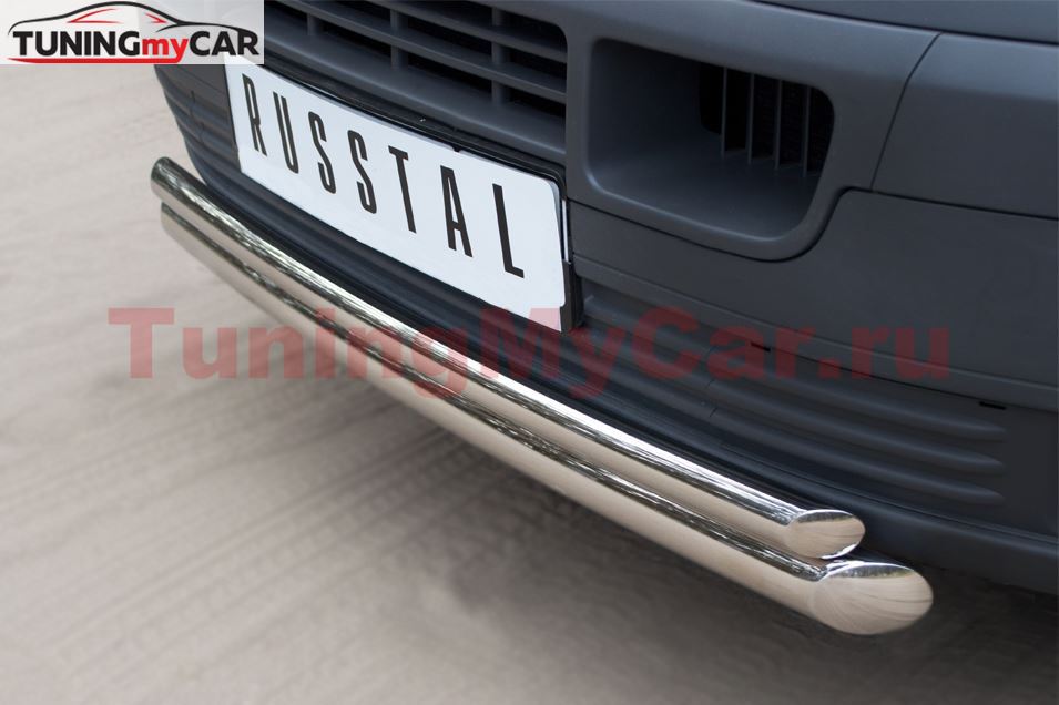 Защита переднего бампера D63/42 для Volkswagen Transporter kasten 2003-2009